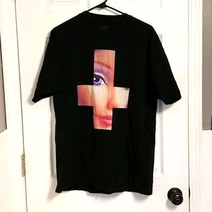 Barbie upside down cross tshirt